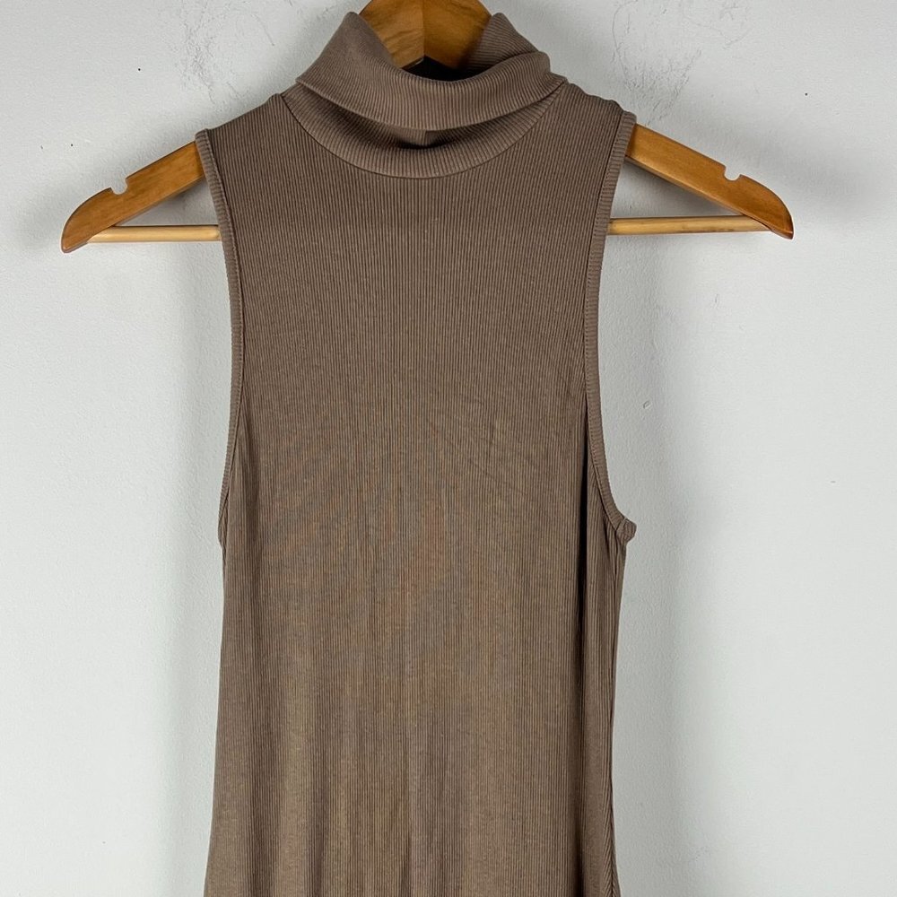 2/$20 Zara Sleeveless Turtle Neck Bodycon Dress M - Picture 5 of 7